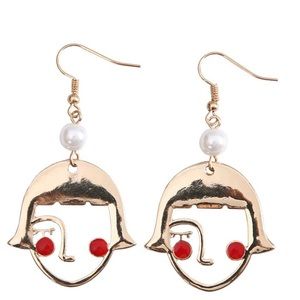 Yesstyle face earrings